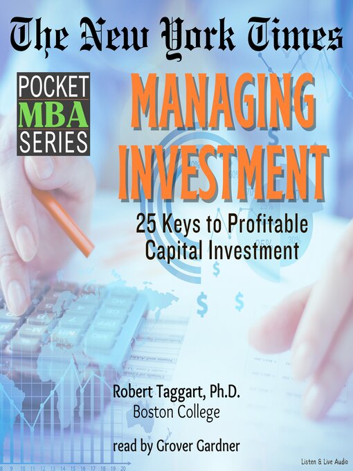 Title details for Managing Investments by Robert Taggart, Ph.D. - Wait list